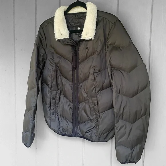 G-Star Alaska Padded Teddy Jacket - Picture 2 of 13